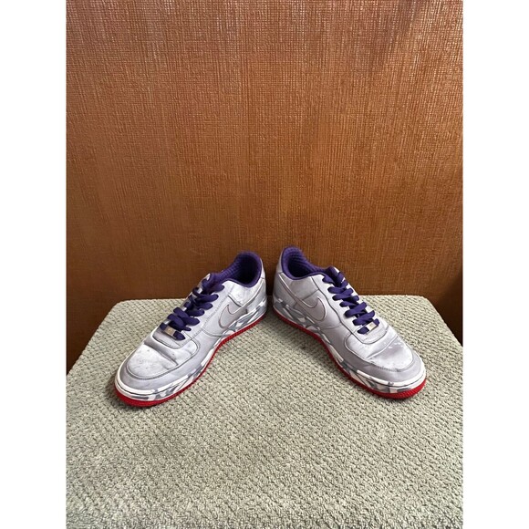 Nike Women’s Air Force 1 Premium '07 Blue Denim  Size 8  315186-441 - Picture 2 of 5